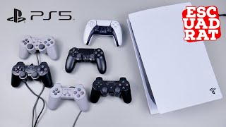 Can or Not, Use the PS Classic PS1 PS2 PS3 PS4 Controller on the PS5 Console? (English)
