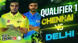 Qualifier 1 : CSK vs DC - Chennai Super Kings vs Delhi Capitals - RCPL / IPL 2021 Real Cricket 20