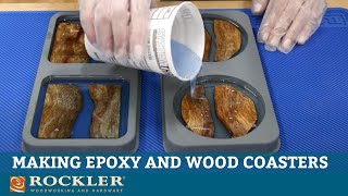 How to Make Epoxy Coasters with New Silicone Molds | DIY Project