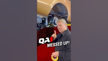 Not good QA1 Should change this…