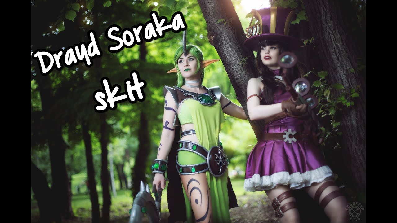 Dryad Soraka - League of Legends cosplay skit Ryucon 2015