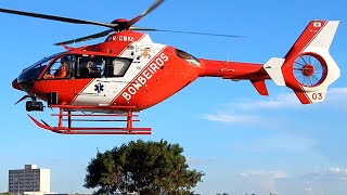 Helicopter Eurocopter EC 135 T2 Take Off Video screenshot 2