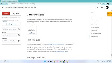 [NEW] - Getting Started with BigQuery Machine Learning - [GSP247]