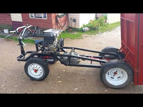 самоходная тележка. часть 4. небольшой обзор после сборки.