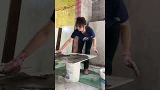 Tile Installation P5035#Shorts