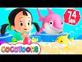 Baby Shark and more Nursery Rhymes for kids from Cleo and Cuquin - Cocotoons