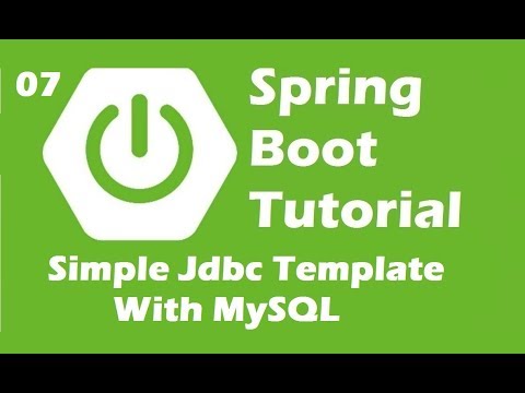 Spring boot jdbctemplate example