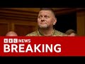 President Zelensky sacks Ukraine&#39;s commander-in-chief | BBC News