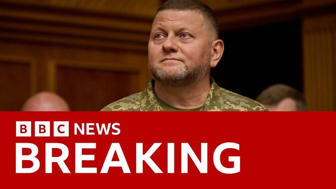 ⁣President Zelensky sacks Ukraine's commander-in-chief | BBC News