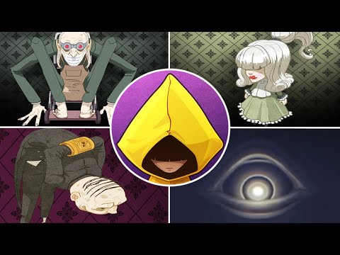Very Little Nightmares - All Bosses & Ending