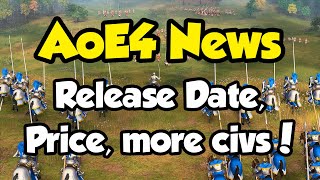 AoE4 News: Release Date, Price, and 2 New Civs Revealed!