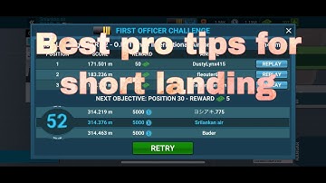BEST PRO TIPS FOR FAST LANDING /AIRLINE COMMANDER