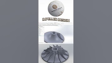 Solidworks Impeller #solidworks #cad #shorts