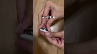 REPLACING BATTERIES ON APPLE AIRTAGS | CHANGE YOUR AIRTAGS BATTERY EVERY YEAR #airtag #appleairtag