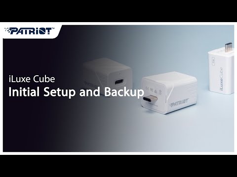 iLuxe Cube Tutorials｜Initial Setup and Backup｜Patriot Viper