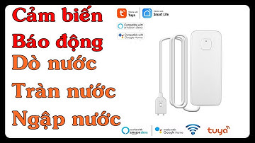 HDSD cảm biến nước WIFI TUYA