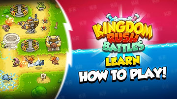 Officiële beginnersgids voor Kingdom Rush-gevechten