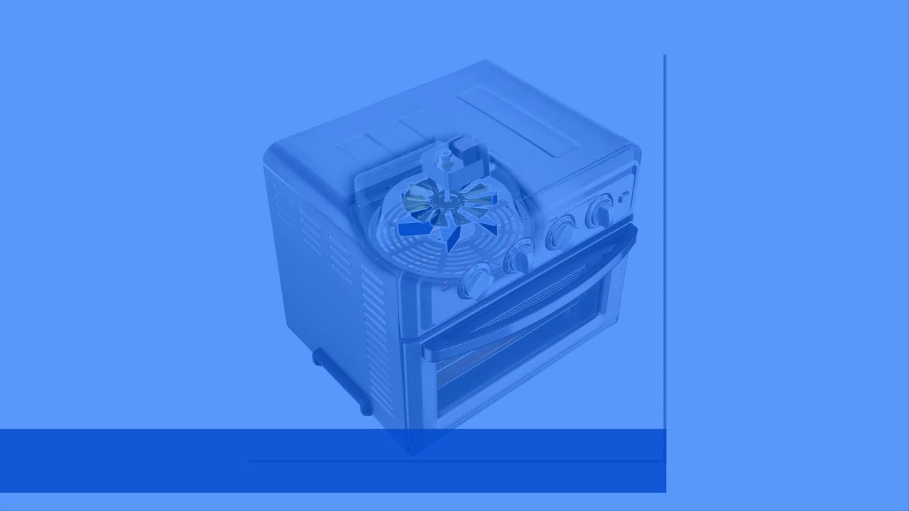 Cuisinart TOA60 Air Fryer Toaster Oven, Silver YouTube