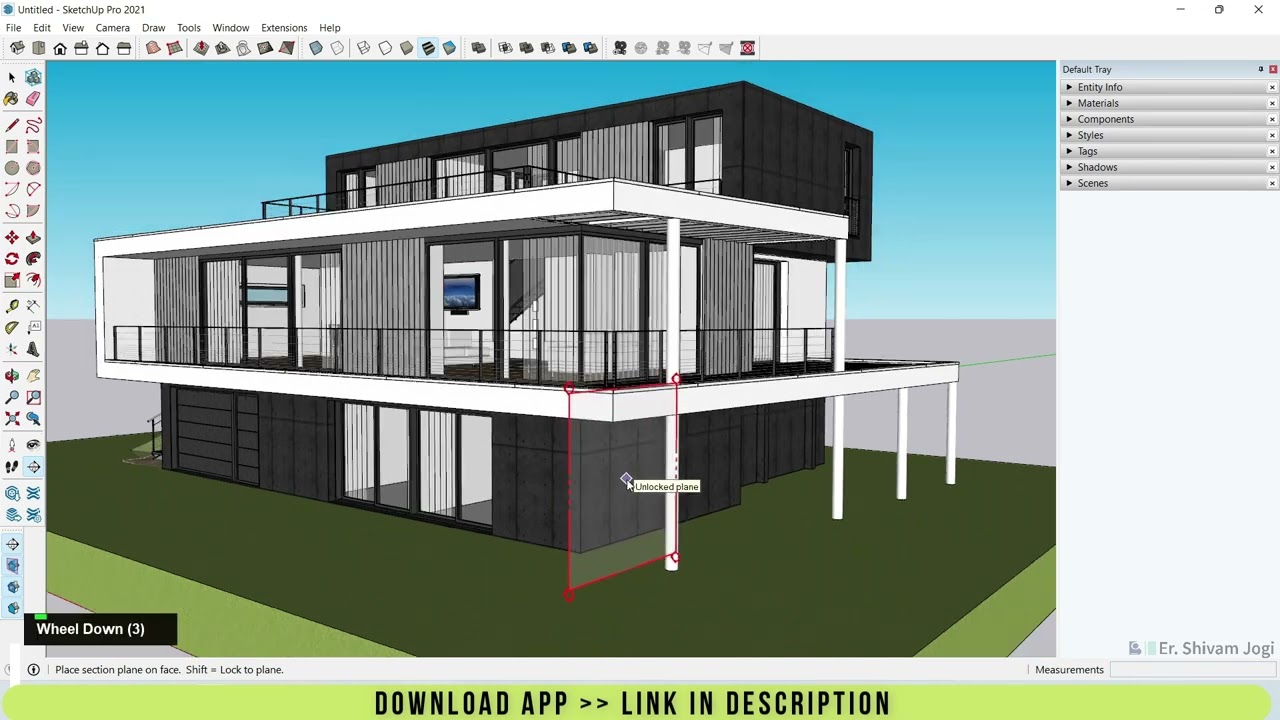 SketchUp : Creating Plans & Sections | Sketchup & Vray Course | Build India Education