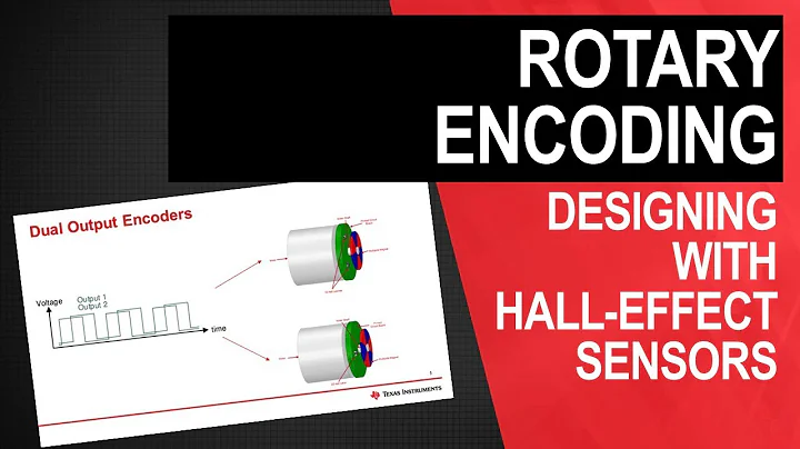 Designing incremental rotary encoders with Hall-effect sensors