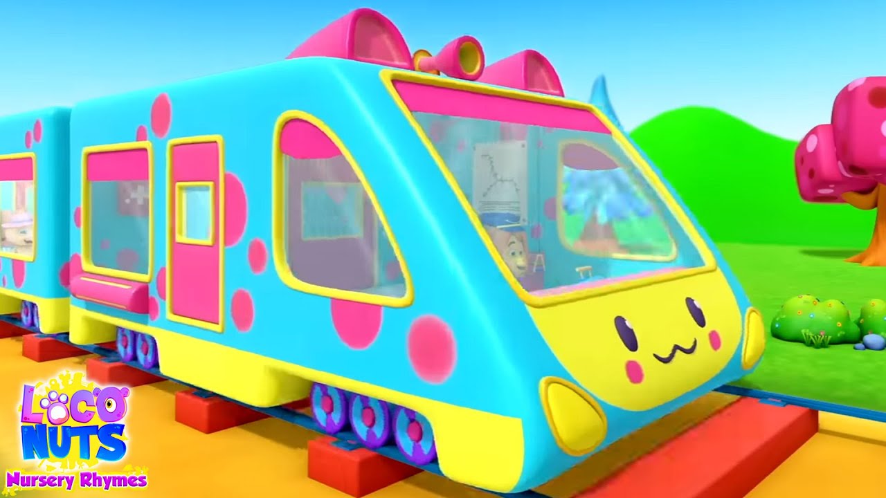 The Train Song, Vehicle for Kids and Kindergarten Rhyme By Loco Nuts