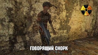 СНОРК С ОРУЖИЕМ. НОВЫЙ ТРЭШ МОД НА STALKER. Приключения Сеньки. Часть 1.