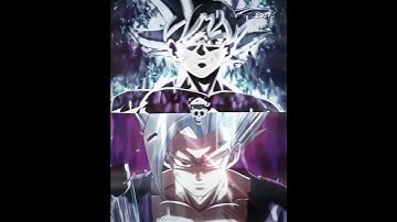 Gohan Beast x Goku Ultra Instinct ☠️💀 #goku #dbs #gohan #skulledit
