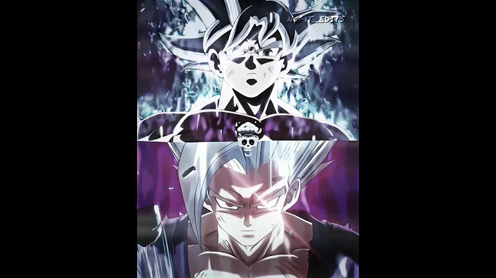 Gohan Beast x Goku Ultra Instinct ☠️💀 #goku #dbs #gohan #skulledit