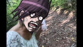Kaito explores the haunted woods