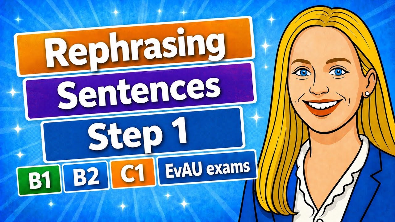 Step 1 Rephrasing B1 (PET) exam - YouTube