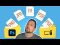 TIFF vs PSD? Which is better & WHY!