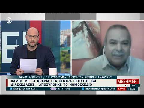 Χαμός με τα ωράρια στα κέντρα εστίασης και διασκέδασης καθώς το  νομοσχέδιο αποσύρθηκε