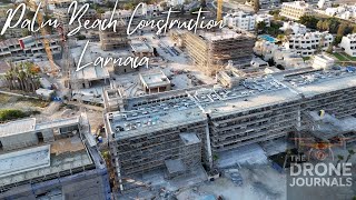 Palm Beach Larnaca Drone Footage | DJI Mini 4 Pro 4K Aerial View