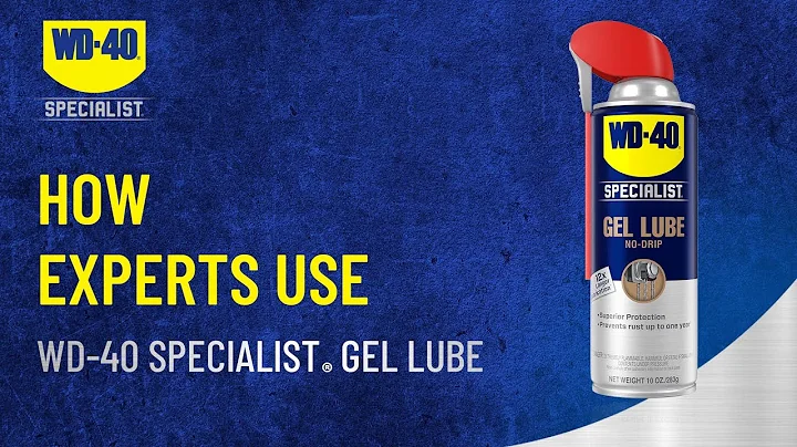 How do the experts use WD-40 Specialist® Gel Lube? All it takes is 3 simple steps ⚙️🧑‍🔧