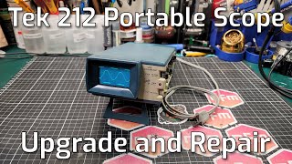 Tektronix 212 Portable Scope Repair