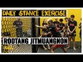 Daily stance exercise with rodtang jitmuangnon