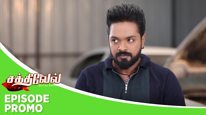 Sakthivel | Episode Promo | 9th July 2025