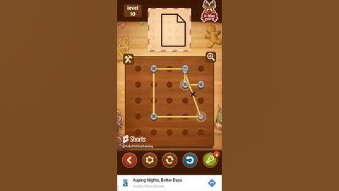 Line Puzzle String Art Pine Level 10