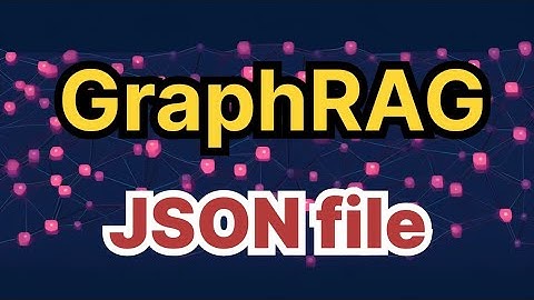 GraphRAG met behulp van JSON-bestand