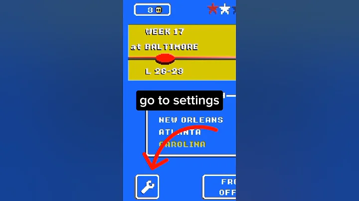 Retro Bowl hack 😭 #nfl #retrobowl