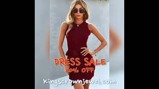 Dress Sale 20% Off Now