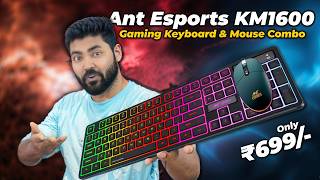 Ant Esports KM1600 RGB Gaming Keyboard &amp; Mouse Combo 🔥 Best Budget Gaming Setup 2026
