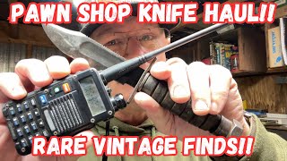 Pawn Shop Knife Haul: Rare Vintage Finds From Albany, GA!!