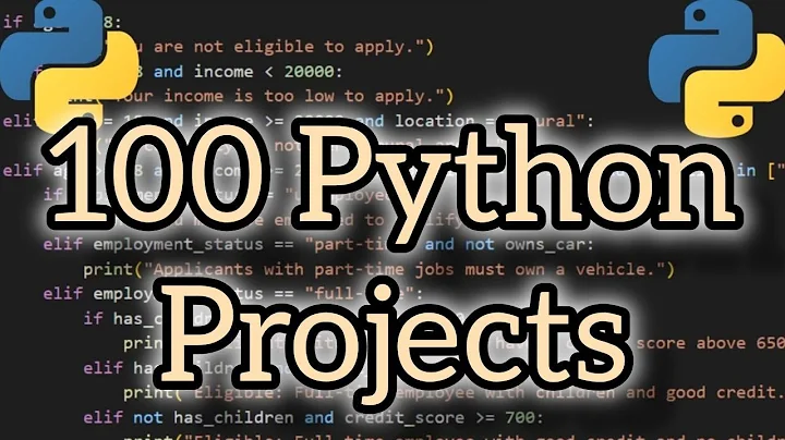 Mastering Python Through Projects: 100 Python Projects thumbnail
