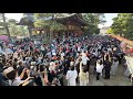 【三条祭り】八幡宮で舞い込み　2026年5月15日￼
