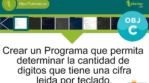 POO + ciclo while + Objective C (cantidad de cifras de un numero)