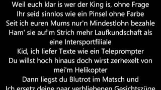 Kollegah - Königsaura Lyrics Onscreen