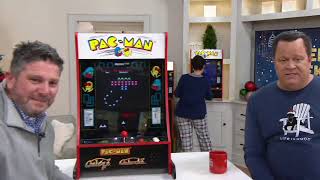 Arcade1Up 3-in-1 Partycade with Pac Man, Galaga and Galaxian on QVC screenshot 4