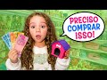COMPRANDO COISAS PARA O NOVO PET DA DIVA 