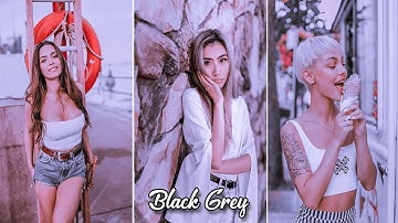 Moody Black Grey Tone|Photoshop Photo Editing Tutorial